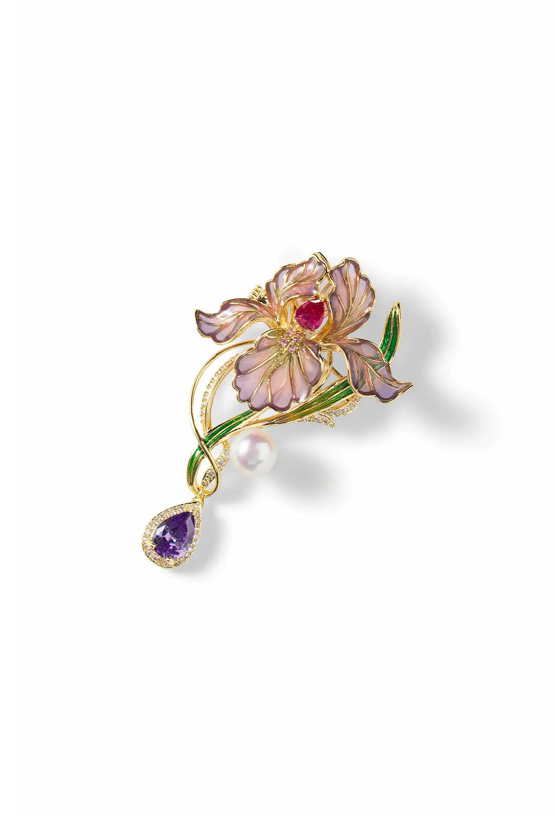Ayame Brooch